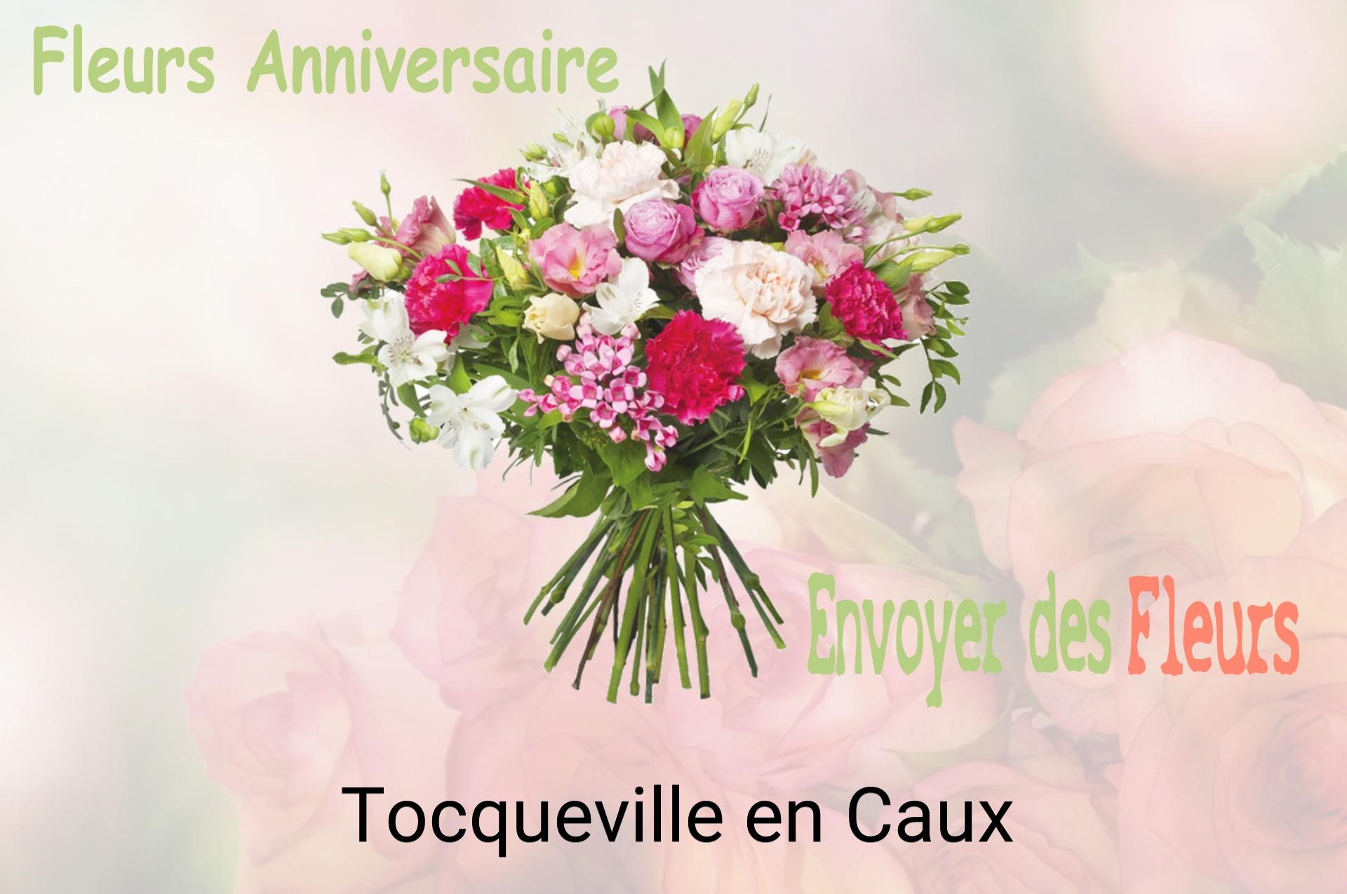Bouquet de fleurs d’anniversaire livré à Tocqueville-en-Caux